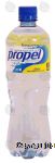 Propel The Workout Water lemon flavored water beverage with vitamins Center Front Picture