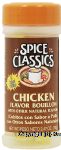 Spice Classics  bouillon, chicken flavor with other natural flavors (cubitos con sabor a pollo) Center Front Picture