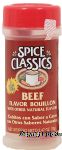 Spice Classics  bouillon, beef flavor with other natural flavors (cubtos con sabor a carne con otros sabores natural Center Front Picture