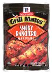 Mc Cormick Grill Mates smoky ranchero marinade Center Front Picture