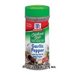 Dry Onion & Garlic&nbsp;California Style Garlic Pepper&nbsp;w/Red Bell & Black Pepper Center Front Picture