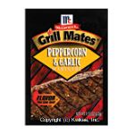 McCormick Grill Mates peppercorn & garlic marinade Center Front Picture