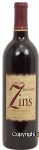 Deadly Zins&nbsp;Old Vine&nbsp;zinfandel wine of Lodi Appellation, 14.5% alc. by vol. Center Front Picture