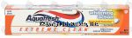 Aquafresh Extreme Clean whitening action flouride toothpaste, mint blast Center Front Picture