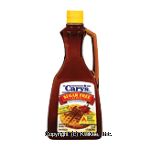 Cary's&nbsp;&nbsp;sugar free syrup, artificial maple flavor Center Front Picture