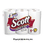 Scott Choose-A-Sheet paper towels, mega rolls, 102 1-ply sheets Center Front Picture