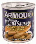 Armour  chicken vienna sausage in chicken broth Center Front Picture