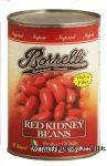 Borrelli&nbsp;&nbsp;red kidney beans, cannellini rossi Center Front Picture