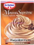Dr. Oetker&nbsp;Mousse Supreme&nbsp;mocha chocolate flavor premium mousse mix Center Front Picture