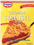 Dr. Oetker&nbsp;&nbsp;german streusel allemand cake mix Center Front Picture