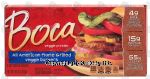 Boca&nbsp;Veggie Protein&nbsp;all american flame grilled veggie burgers, 4 soy protein burgers Center Front Picture