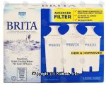 Brita&nbsp;&nbsp;pitcher replacement filter, 3 pitcher filters Center Front Picture