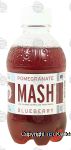 Mash  pomegranate blueberry low calorie sparkling fruit drink, 4% juice Center Front Picture