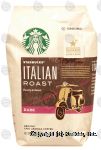 Starbucks&nbsp;Italian Roast&nbsp;roasty & sweet, dark roast ground coffee, 100% arabica coffee Center Front Picture