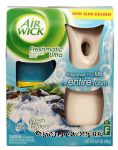Air Wick&nbsp;ultra&nbsp;automatic spray, fresh waters scent, dispenser and aerosol spray can Center Front Picture