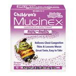 Children's Mucinex &nbsp;Expectorant&nbsp;Mini-Melts Grape Flavor Center Front Picture