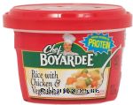 Chef Boyardee&nbsp;&nbsp;rice with chicken & vegetables meal Center Front Picture