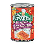 Chef Boyardee&nbsp;Pepperoni Pizzazaroli&nbsp;Cheese Ravioli In A Zesty Pizza Sauce Center Front Picture