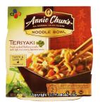 Annie Chun's&nbsp;All Natural Asian Cuisine&nbsp;teriyaki freshpak noodle bowl with teriyaki sauce Center Front Picture