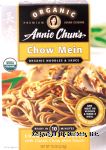 Annie Chun's&nbsp;Organic&nbsp;chow mein  noodles & sauce Center Front Picture