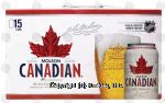 Molson Canadian  lager beer, imported, 12-fl. oz. cans Center Front Picture