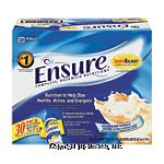 Ensure&nbsp;&nbsp;nutrition shake, homemade vanilla milkshake, 8-fl. oz. plastic bottles Center Front Picture