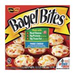 Bagel Bites&nbsp;Mini Bagels&nbsp;Three Cheese 9 Ct Center Front Picture