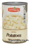 Our Family  diced potatoes Center Front Picture