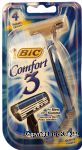 Bic&nbsp;Comfort 3&nbsp;disposable razors for men, sensitive skin Center Front Picture