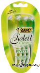 Bic&nbsp;Soleil Citron&nbsp;pivot razors, citrus scented handles Center Front Picture