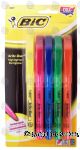 Bic&nbsp;Brite Liner&nbsp;5 color accent pens fluorescent highlighters Center Front Picture