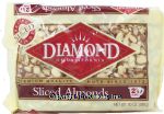 Diamond&nbsp;&nbsp;sliced almonds, 2 1/2 cups Center Front Picture