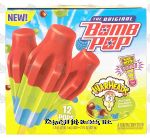 Bomb Pop War Heads black cherry, green apple & blue raspberry frozen confection, 12-pops Center Front Picture