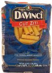 Da Vinci&nbsp;&nbsp;cut ziti dry pasta Center Front Picture