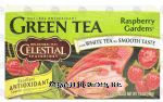 Celestial Seasonings&nbsp;Green Tea&nbsp;Raspberry Gardens 20 Ct Center Front Picture
