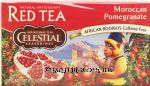 Celestial Seasonings&nbsp;Moroccan Pomegranate&nbsp;red tea, african rooibos, caffeine free, 20-bags Center Front Picture