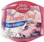 Betty Crocker&nbsp;Candied Fruit&nbsp;whole blueberries Center Front Picture