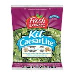Fresh Express&nbsp;Caesar Lite Salad Kit&nbsp;w/Light Dressing & Toppings Center Front Picture