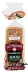 Koepplinger's All Natural healthy whole grains sliced bread loaf Center Front Picture