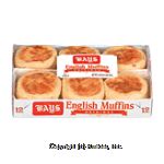 Bays&nbsp;English Muffins&nbsp;Original 12 Ct Center Front Picture