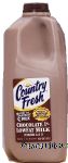 Country Fresh&nbsp;&nbsp;chocolate milk, 1% lowfat milk, vitamin A & D Center Front Picture