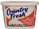 Country Fresh&nbsp;&nbsp;cottage cheese, small curd, 4% milkfat Center Front Picture