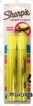 Sharpie&nbsp;Smear Guard&nbsp;yellow high lighter, bi-pack Center Front Picture