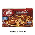Boston Market Home Style Meals&nbsp;Beef Sirloin &  Noodles&nbsp;w/Mushroom Gravy & Buttered Noodles Center Front Picture