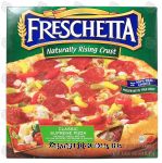 Freschetta&nbsp;Pizza&nbsp;Naturally Rising Supreme Center Front Picture