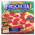 Freschetta&nbsp;Pizza&nbsp;Naturally Rising Pepperoni Center Front Picture