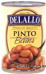 Delallo  pinto beans Center Front Picture
