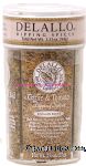 Delallo&nbsp;Dipping Spices&nbsp;4 compartment; garlic & tomato, rosemary & garlic, roasted garlic & cheese, sundried tomato & basil Center Front Picture