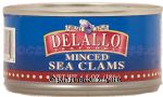 Delallo&nbsp;&nbsp;minced sea clams Center Front Picture