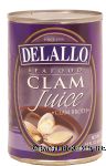 Delallo&nbsp;Seafoods&nbsp;clam juice clam broth Center Front Picture